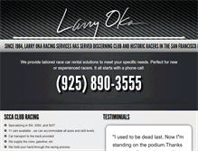 Tablet Screenshot of larryoka.com